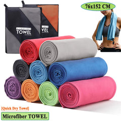 Beach Towel Microfiber Drying Fast Towel Travel Sports Towel Super Absorbent For Camping Backpacking Gym Beach Swimming Yoga