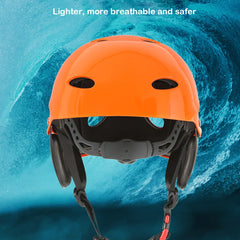 Outdoor Water Safety Helmet Climbing Aquatics Headpiece Mountaineering