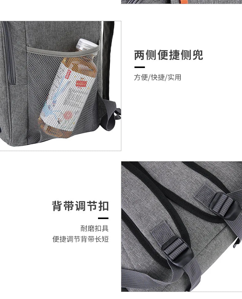 20L Outdoor Thermal Backpack Cooler Bags Insulated Lunch Bag Leakproof Camping Beer Drink Picnic Backpack Food Fresh Keeping Bag