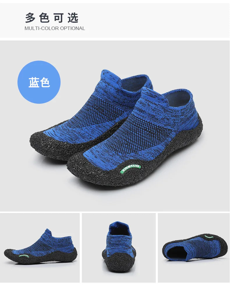 Men's Women's Beach Shoes Creek Tracing Anti Slip Breathable Multifunctional Water Wading Sneakers Outdoor Climbing Sports Socks