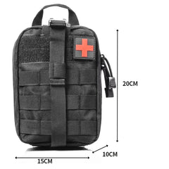 Medical Kit First Aid Pack Survival Emergency Medicine Waist Bag Molle Kit Gear Rescue Equipment Tourniquet