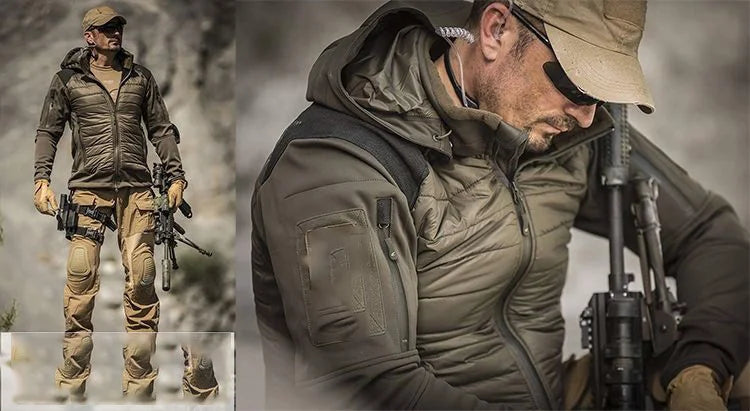 Outdoor Tactical Soft Shell Jacket Isg2.0 Upgraded Windproof And Waterproof Detachable Hood