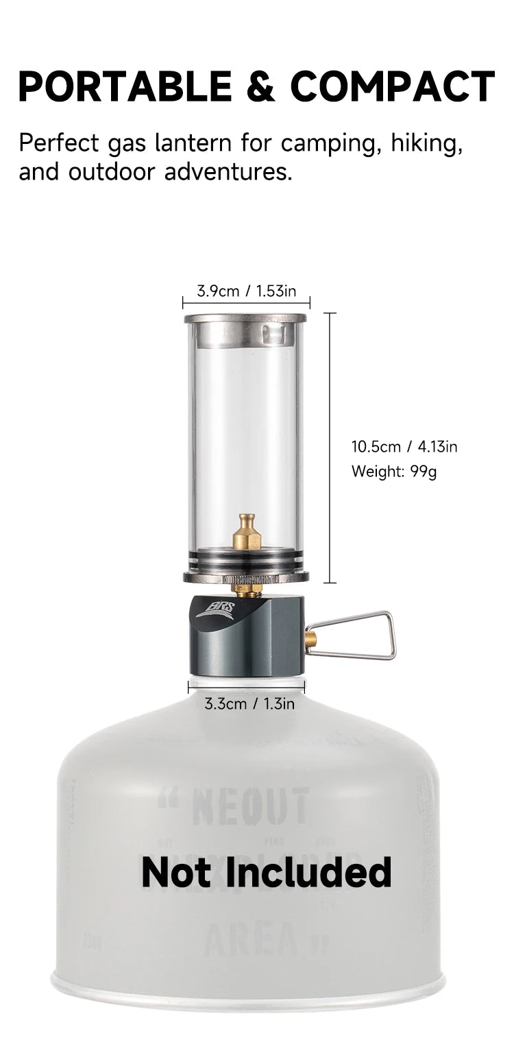 BRS-55 Burner Gas Lantern Camping Supplies Mini Burner Oil Lamp Cool Camping Gear Gas Lamp Outdoor Camping Lamp