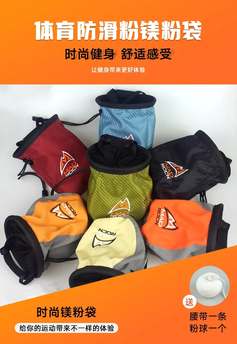 Magnesium Powder Bag New Style Get Magnesium Powder Ball Anti-Slip Powder Outdoor Sports Rock Climbing Mountaineering Chalk Bag