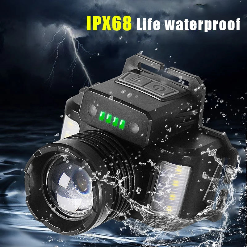 15h Powerful Sensor Led lamp Built 5600mah Battery High Power Rechargeable light Flashlight Camping Fishing Lantern