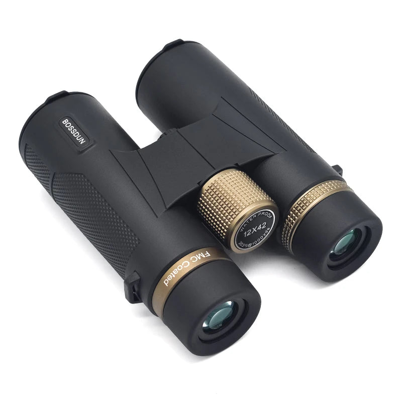 12x42 Professional Binoculars ED Lens BAK4 Prism Waterproof  Metal Telescope Outdoor Bird watching Camping Traveling hunting