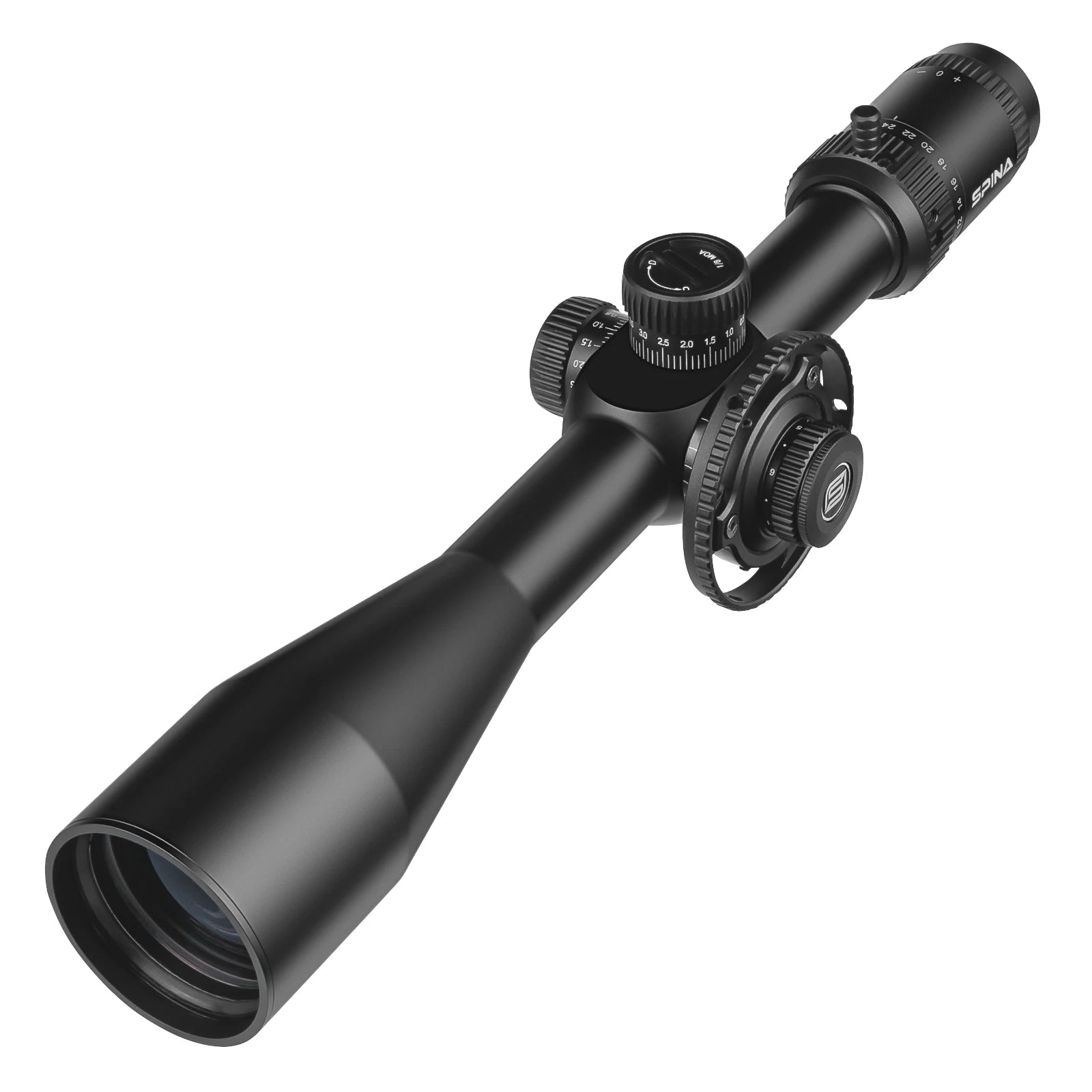 SPINA Optics 6-24x50 FFP/SFP Spotting Scope Rifle Hunting Illuminated Hunting Turrets Lock Reset Optical Sights Outdoor Hunting