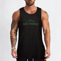 TRAIL RUNNING - mountain Tank Top T-shirt man Clothing Body man Man sleeveless shirt