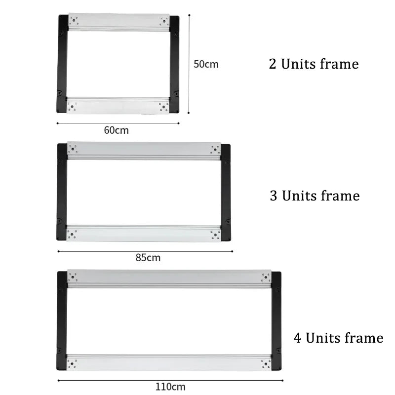 Camping IGT Table Free Combination Table, Stainless Steel IGT Accessories, Outdoor Portable Folding Aluminium Alloy Table