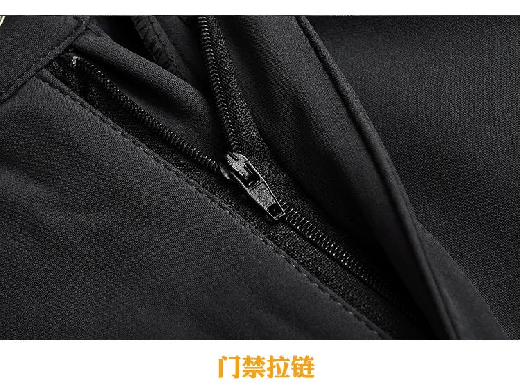 Brand Fishing Outdoor Jacket Sets Men's Winter Warm Plus Velvet Soft Shell Pants Fishing Ski Mountaineering Suit Cold Fleece