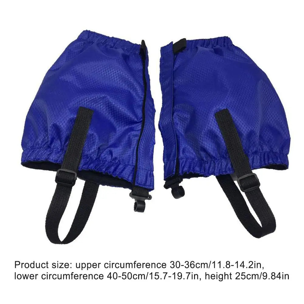 Outdoor Hiking Waterproof Snow-Proof Leg Covers Climbing Ski Snow Unisex Shoe Legging Gaiters Warmer Cover Boot Cover Leg