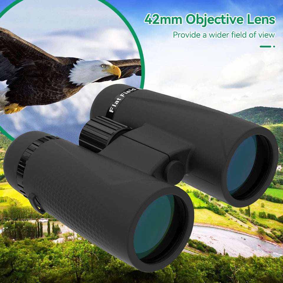 SVBONY SA205 8X42 ED Flat-field Binoculars,IP67 Waterproof BAK4,Bird Watching,Stargazing,Camping,Travel,Astronomy