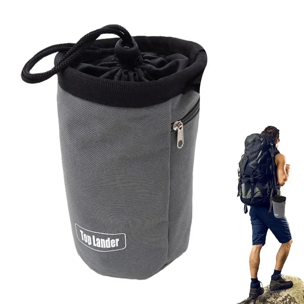 Magnesia Sack Rock Climbing Chalk Bag Outdoor Waterproof Pocket For Weight Lifting Bouldering Magnesia Pouch Climbing Equipment