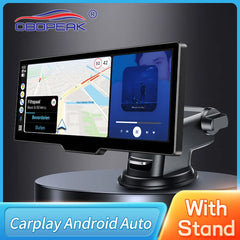 T20 Dashcam Carplay Android Auto GPS Navigation 5G WiFi Dashboard Aux Output Mirror Link 2.5K Rear Camera Video Universal Screen