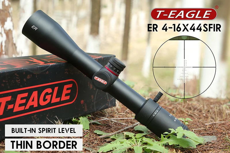 T-EAGLE  ER 4-16x44 SFIR Tactical Riflescope Airsoft Sight PCP Spotting Hunting Optical Collimato Rifle Scopes