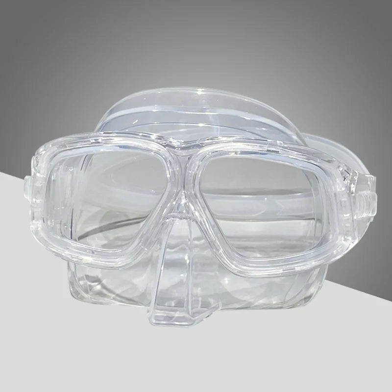 Diving mask Free diving surface mirror high definition  lens snorkeling mask equipment