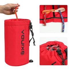 Equipment Bag with Carrying Handle Climbing Storage Bag Waterproof Tear-resistant Multifunctional Rope Bag Space-saving