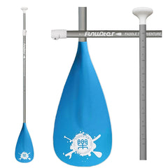 Free Shipping 210cm SUP surfboard paddle aluminum alloy double head slurry Retractable and removable slurry water sports