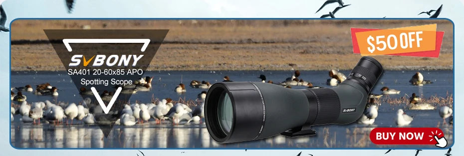 SVBONY SC001 Bird Watching Telescope 2MP Spotting Scope Camera with Wifi 1080P Wireless Camera for SV406P SA401 SV41 SV28