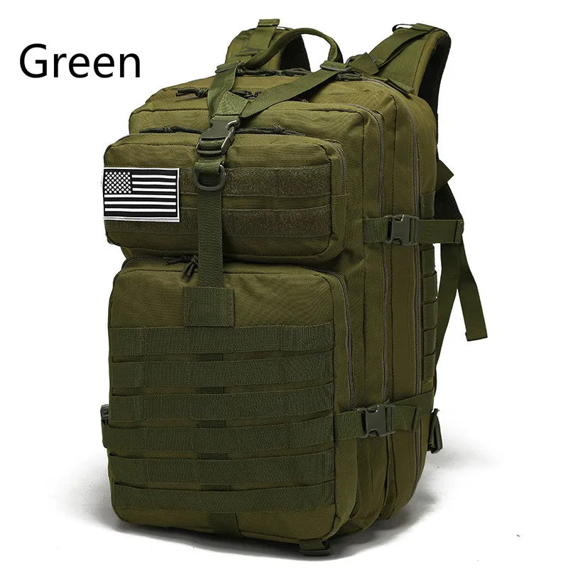 Hunting bag 50L 1000D nylon waterproof camping trip fishing hunting bag backpack outdoor military backpack tactical sports