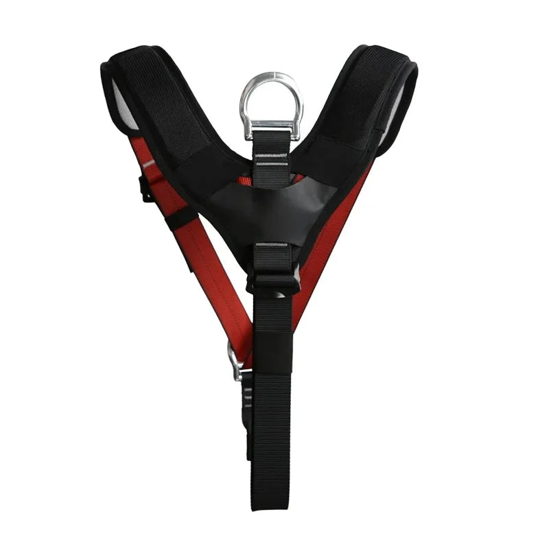 Outdoor Upper Body Harness Chest Support Safety Belt For Mountaineering Tree Work Rock Climbing High-altitude Operation