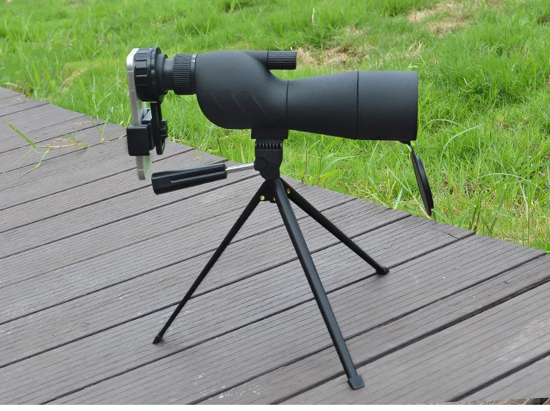 25-75x60 Spotting Scope zoom Monocular high power telescope BAK4 Prism Waterproof Birdwatching Target Shooting Camping hunting