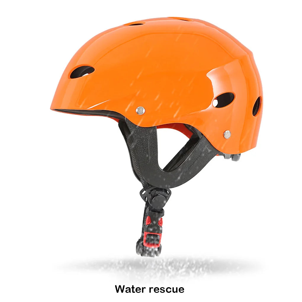 Outdoor Water Safety Helmet Climbing Aquatics Headpiece Mountaineering