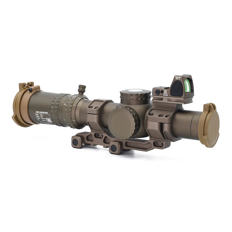 Tactical Rifle Hunting Sight Nitrogen Filled Full Optics Spotting Scope ATACR 1-8X24mm First Focal Plane LPVO Mil Spec Ver.