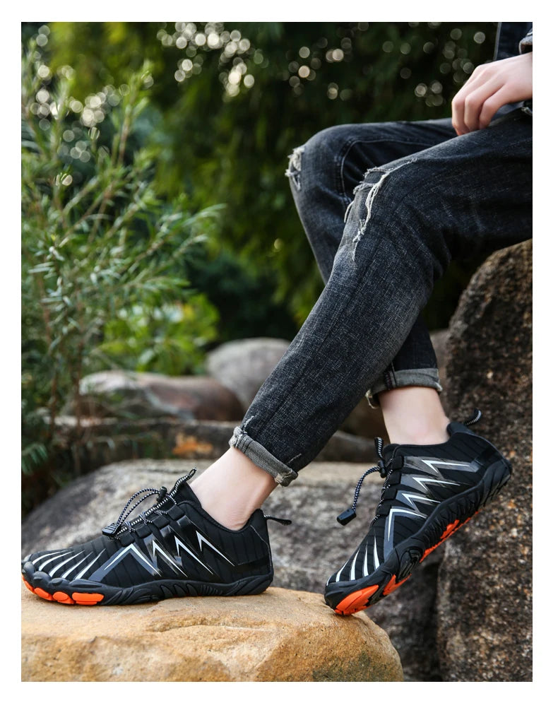 Men's And Women's Water Shoes Outdoor Leisure Swimming Rock Climbing Fitness Beach Shoes Quick Dry Non-slip Rubber Sole