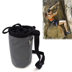 Magnesia Sack Rock Climbing Chalk Bag Waterproof Pocket for Weight Lifting Outdoor Bouldering Magnesia Pouch Climbing Equip S5D7