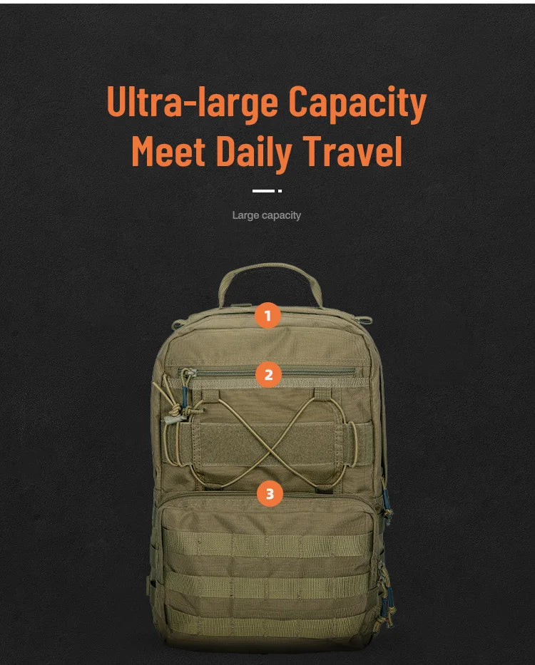 Tactical Backpacks Hunting Camping Hydration Backpack Traveling Bags Survival Outdoor Vest Hydration Bags EDC Molle Hiking Bag