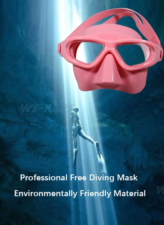 Free Diving Masks Low Volume Diving Mask And Snorkels Goggles Glasses Diving Swimming Easy Breath Tube Set Scuba Mask Equipment