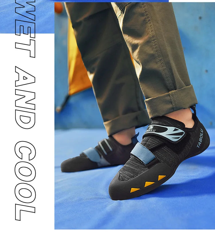 Professional Rock-Climbing Shoes Indoor Outdoor Climbing Shoes Beginners Entry-level Rock-Climbing Bouldering Training Sneakers