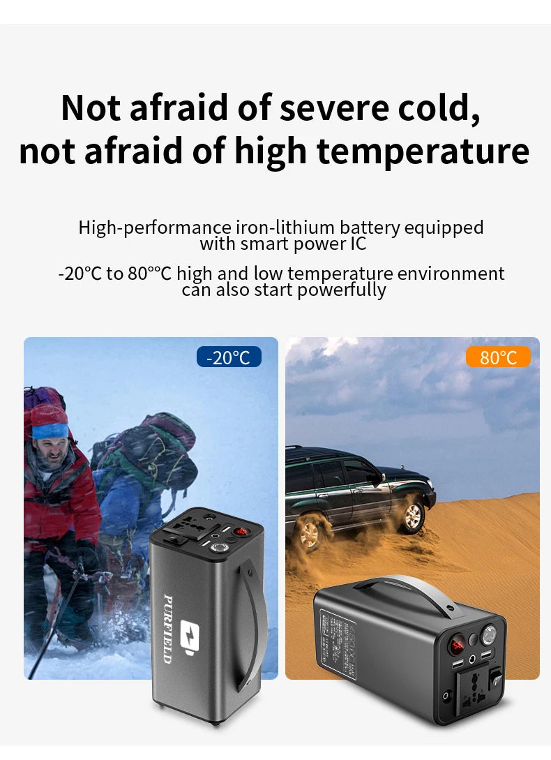 90000mAh 300W Portable Power Station 45000mAh 180W Outdoor Emergency Power Supply Power Bank Generator DC output Battery Charger