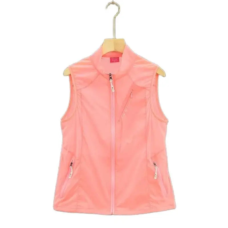 Summer Outdoor Tourism Mountaineering Quick Drying Vest Women's Vest Coat Lightweight Breathable Elastic Sunscreen clothing