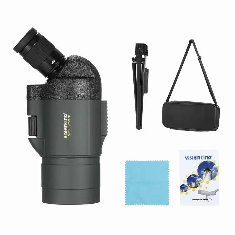 25-75x70 MAK Spotting Scope Powerful Monocular FMC BAK4 Telescope Waterproof for Birdwatching Hunting Camping Equipment