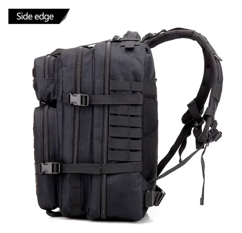 Outdoor sports bag Waterproof canvas backpack Outdoor camping hiking bag suitable for travel, camping, hunting