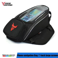 Motocentric Magnetic Motorcycle Waterproof Bag Motorcycle Fuel Tank Bag Navigation Universal Motorbike Tool Backpack Portable