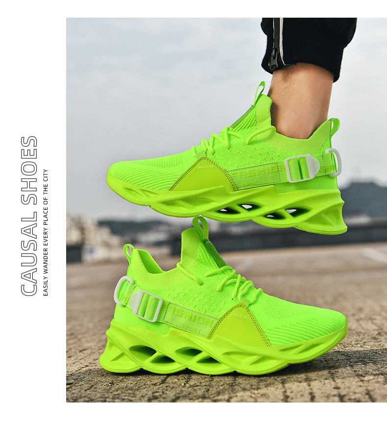 Men Casual Sneakers Summer 2023 Running Shoes Mesh Breathable Male Tenis Shoes Light Fashion Sport Shoes Men Hiking Shoes