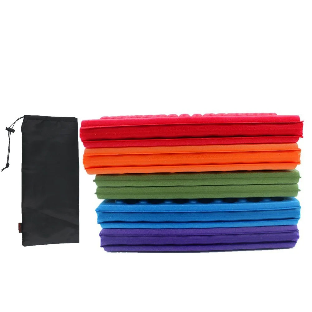 1pc Outdoor Picnic Camping Mat Beach Moisture-Proof Foldable XPE Cushion Hiking Portable Small Mats Egg Trough Waterproof Pad