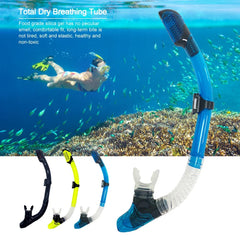 Diving Snorkel Silicone Full Dry Underwater Diving Air Breathing Tube Hose Gear Underwater Snorkeling Diving Equipment