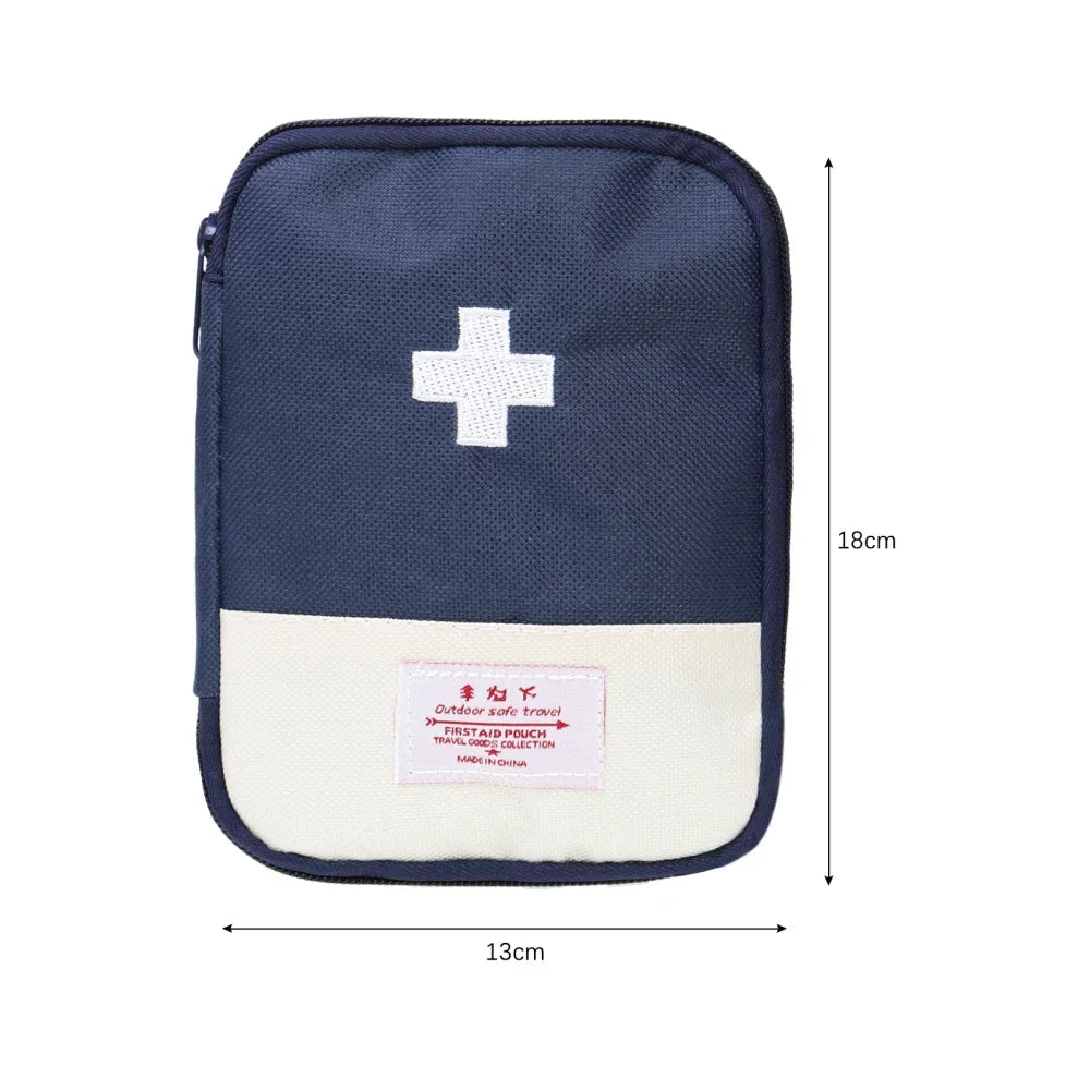 Portable First Aid Medical Kit Travel Outdoor Camping Useful Mini Medicine Storage Bag Camping Emergency Survival Bag Pill Case