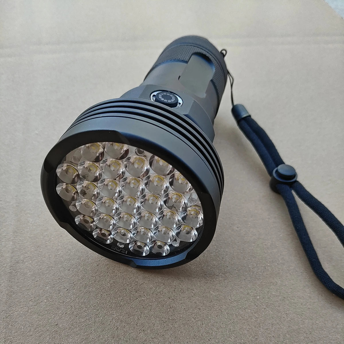 High Power Rechargeable LED Flashlight with 19/31/55 lamp beads Self-defense Torch aluminum  Lantern edc Flashlights for Camping