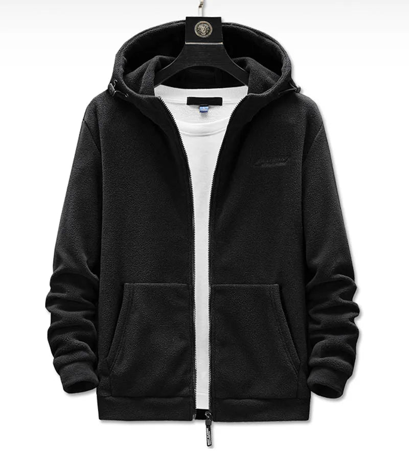 Plus size 6XL 7XL 8XL Men`s Streetwear Soft shell Fleece Jackets Male youth Casual sportswear Hip Hop anime Hoodies Sweatshirts