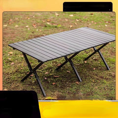 Outdoor folding table, Chicken rolls table, portable camping table and chair set, vehicle mounted camping equipment