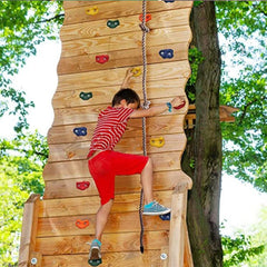 10 Pcs/lot Plastic Rock Climbing Holds Toys for Boys Games Child Wood Wall Kids Climbing Stones Playground Outdoor Sports Toys