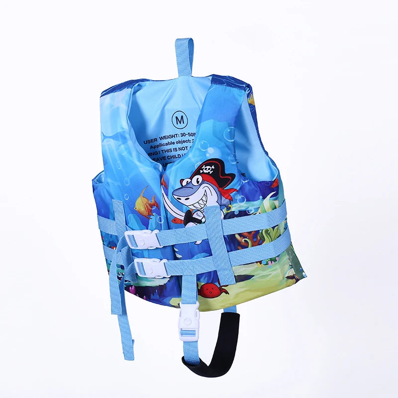 2021 Kids Life Vest Floating Girls Jacket Boy Swimsuit Sunscreen Floating Power Swimming Pool Accessories for Drifting Boating