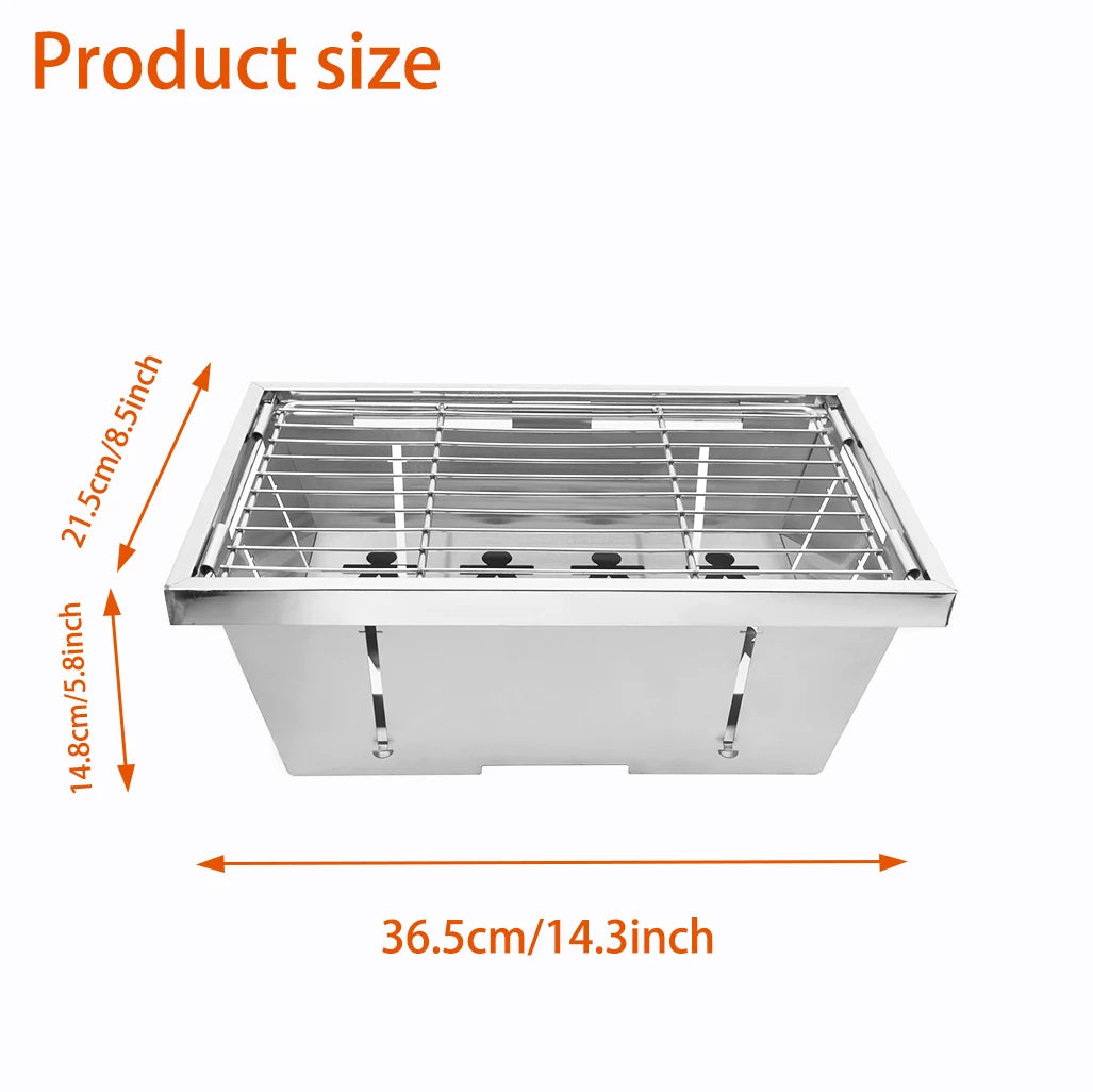 Camping Folding Removable IGT Wood Table Gas Stove  Portable lightweight Camp BBQ Grill Table Outdoor Picnic Fishing table