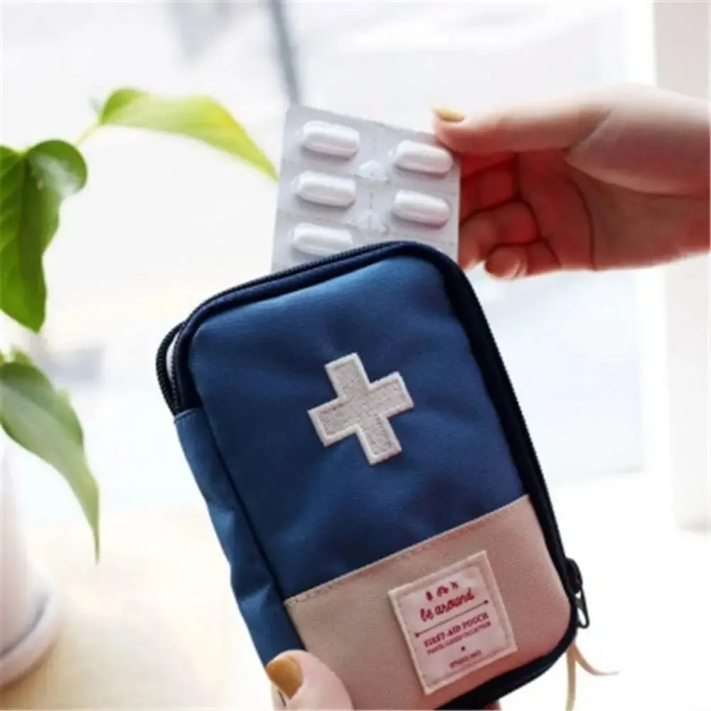 Home First Aid Small Medicine Kit Home Medicine Storage Travel Outdoor Mini Portable Small Box Medical First Aid Kit