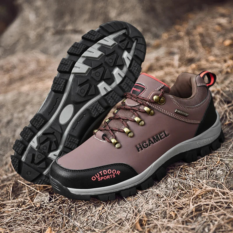 Outdoor Men Treking Shoes Breathable Climbing Hiking Sneakers Men Trainers Comfortable Walking Casual Shoes Men Camping Shoes